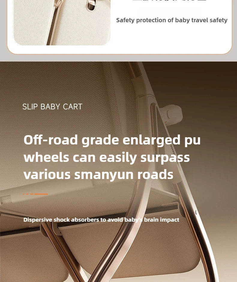 TwinGlide™ 2-in-1 Foldable Twin Baby Stroller – Lie-Flat Comfort, Heavy-Duty