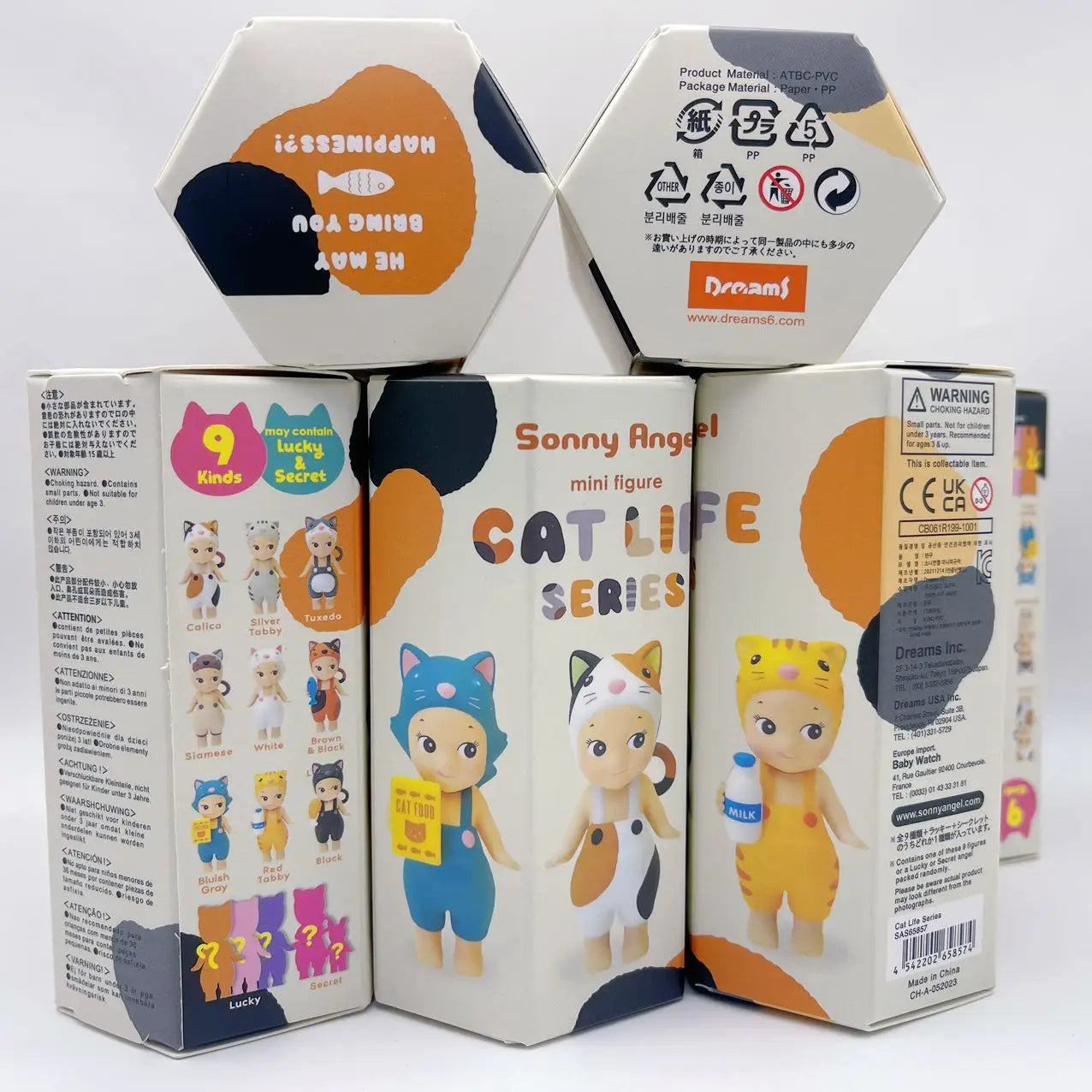 New Sonny Angel Meow Daily Cat Life Series