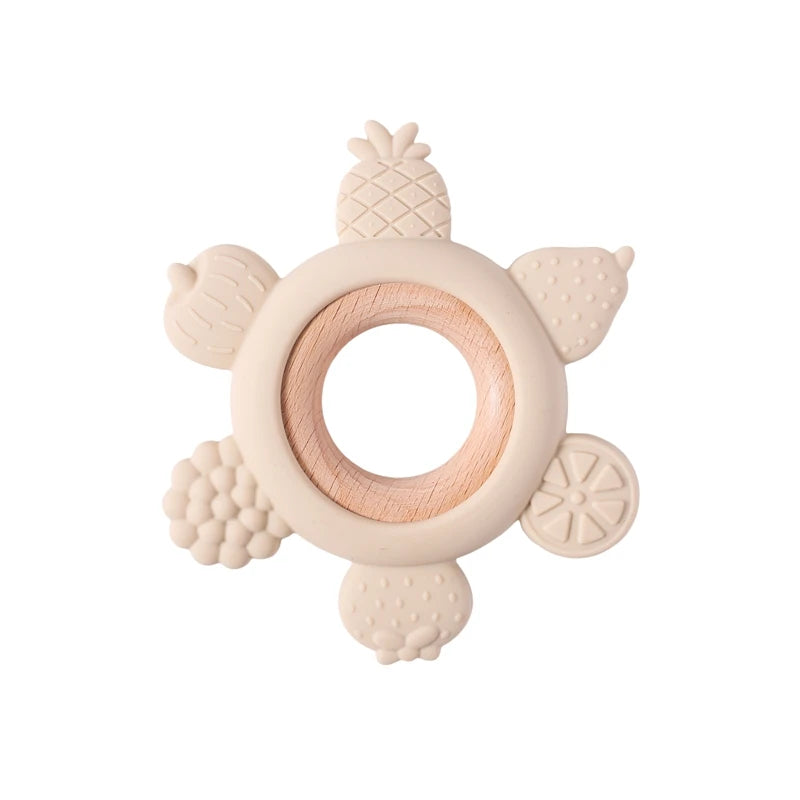 Silicone Teething Ring Toy