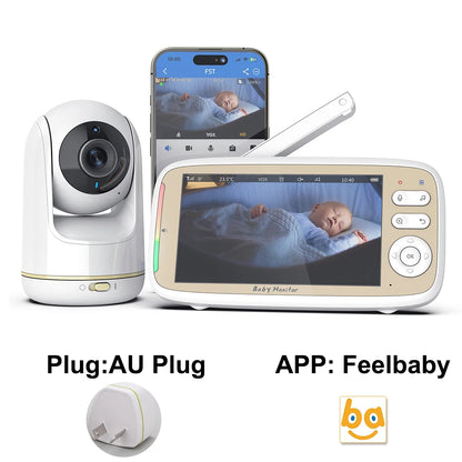 VB803 PRO 720P HD Baby Monitor with Two-Way Talk & WIFI PTZ