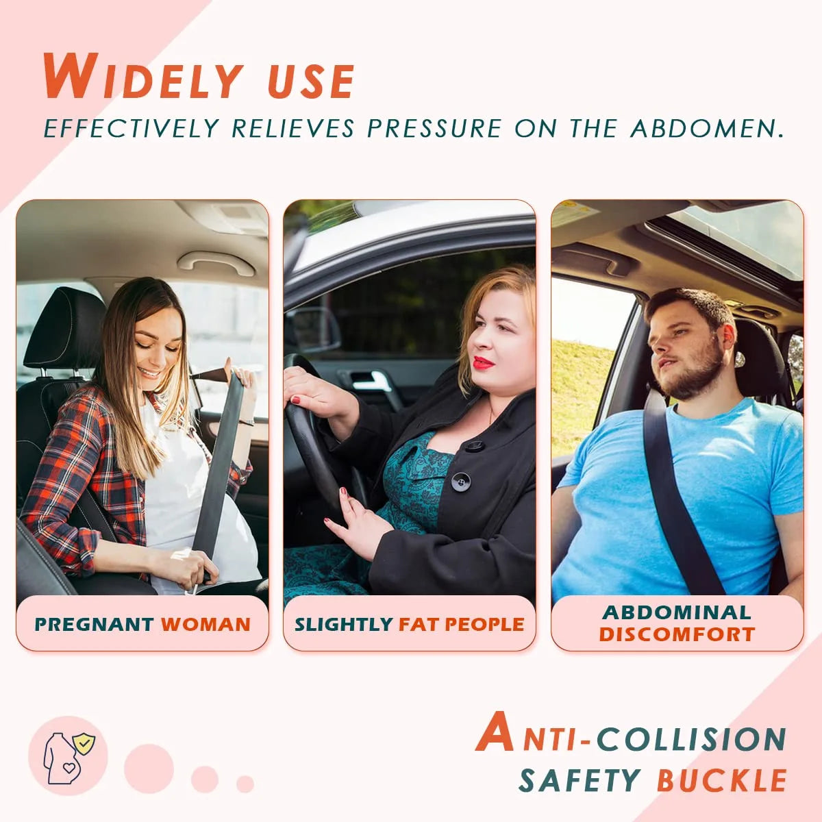 Macroupta™ Pregnancy Seatbelt Adjuster