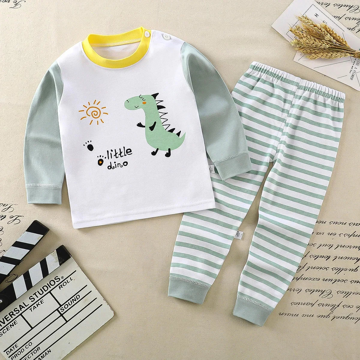 Kids Cotton Autumn Winter Clothing Set