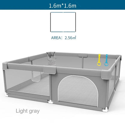 Baby Playpen Light Gray Corralito