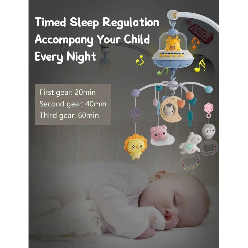 DreamGlow™ Smart Musical Baby Crib Mobile TM