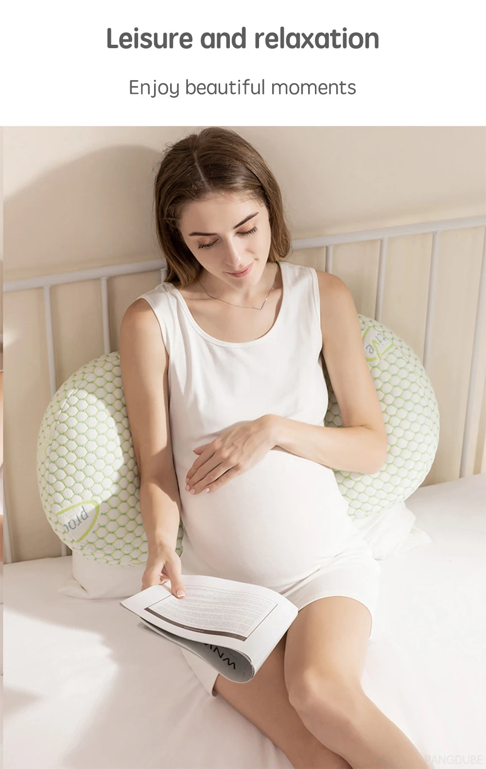 TM™ Multifunctional Pregnancy Support Pillow – Comfort & Rest