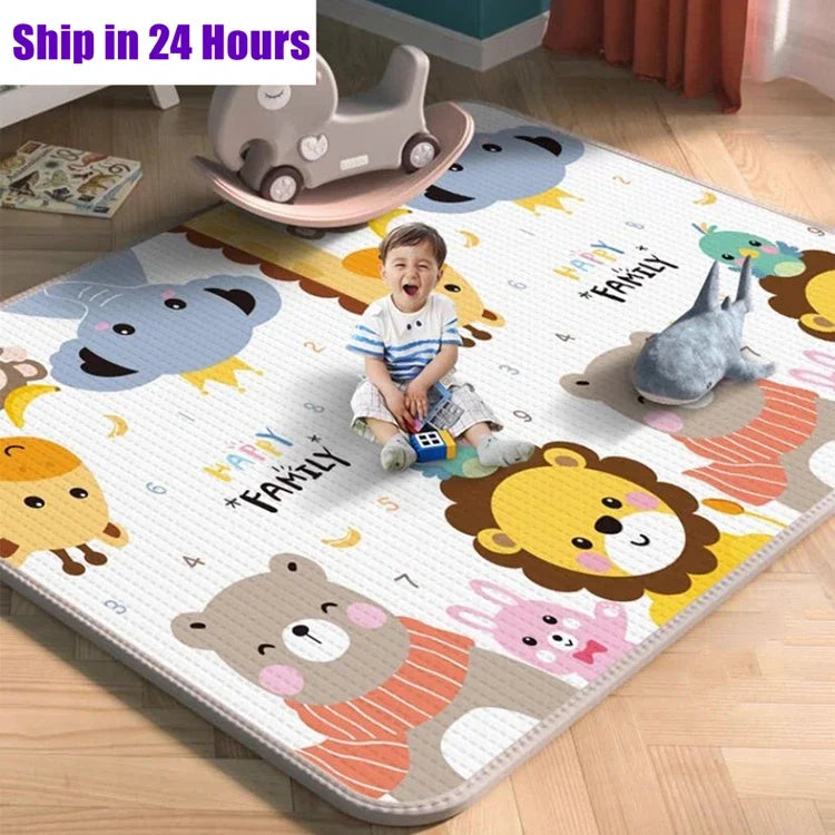 PlayNest™ Foldable Baby & Kids Play Mat