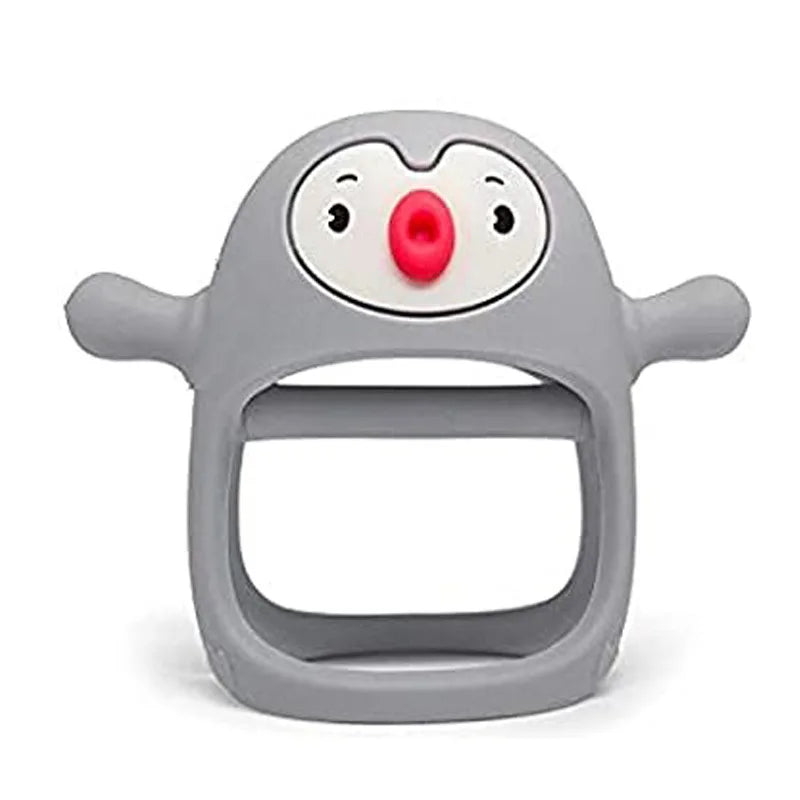 NeverDrop™ Baby Hand Teether – BPA-Free Silicone Teething Toy