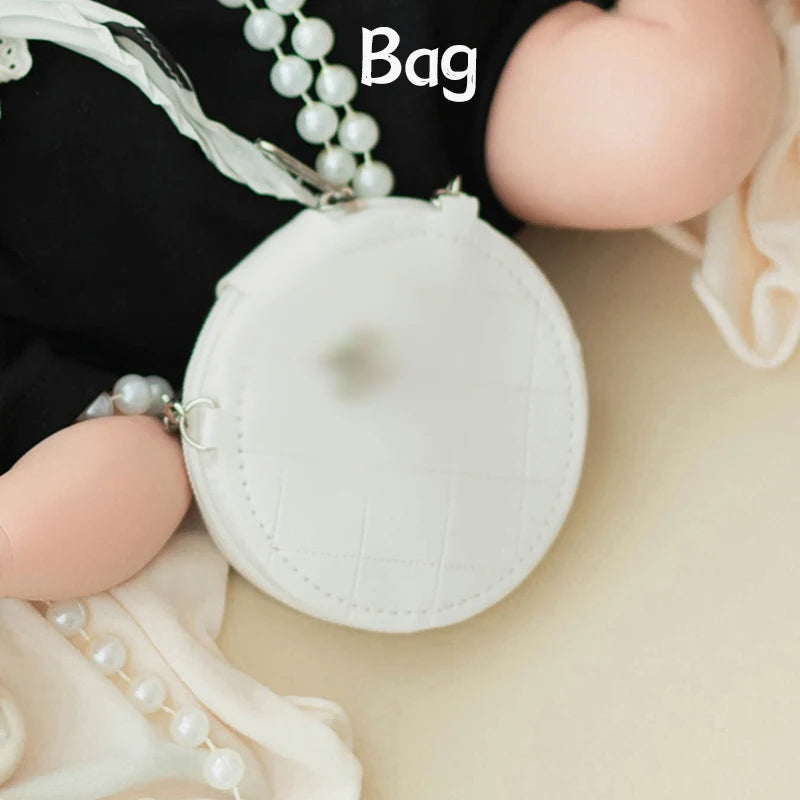Pearl Bag Photo Prop – Newborn Girl Photography Outfit