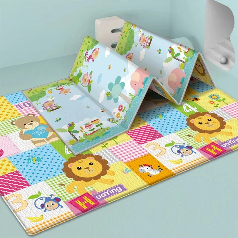 ComfyPlay™ Cartoon Baby Play Mat