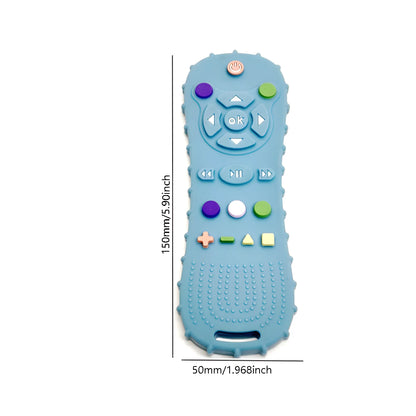 Silicone Baby Teether Remote Control Design