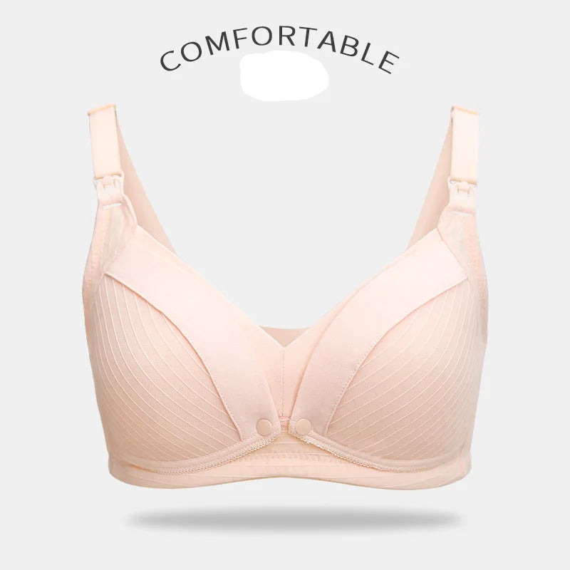 Macroupta Wire-Free Cotton Nursing Bra