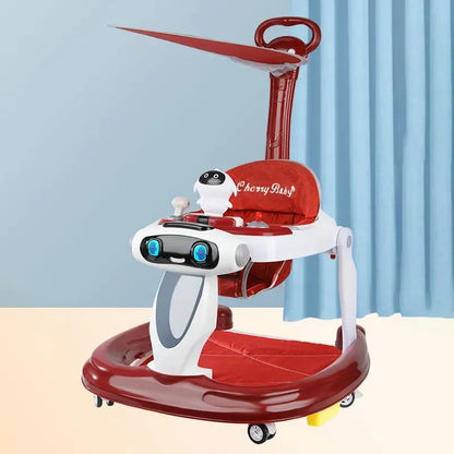 4-in-1 Baby Music Walker with Lights for Toddlers