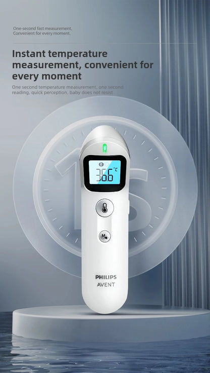 Philips Avent™ Infrared Forehead Thermometer – Non-Contact Digital Temperature Reader for Babies & Adults