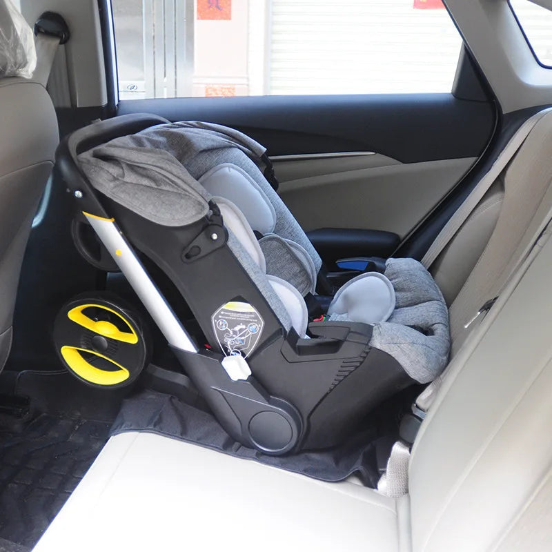 3-in-1 Baby Stroller & Car Seat Combo  Lightweight Travel System for Newborns