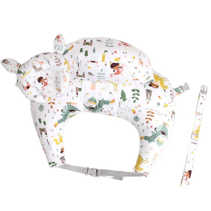 Plus Size Nursing Pillow with Adjustable Strap and Soft Removable Cover