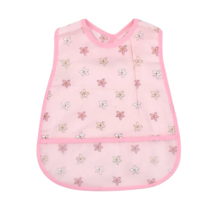 New Cartoon Pattern EVA Waterproof Baby Bib