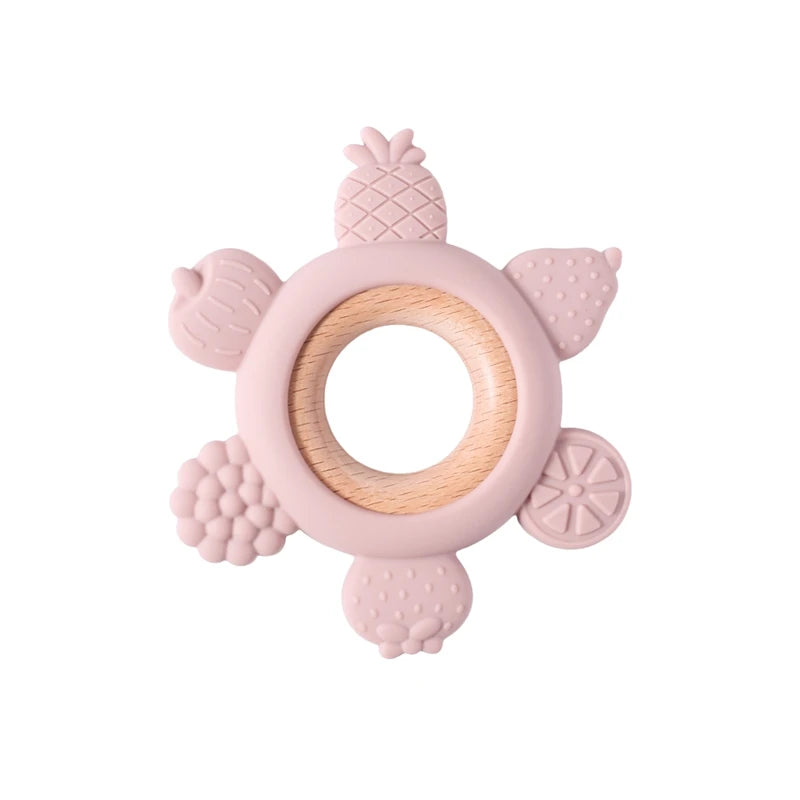 Silicone Teething Ring Toy