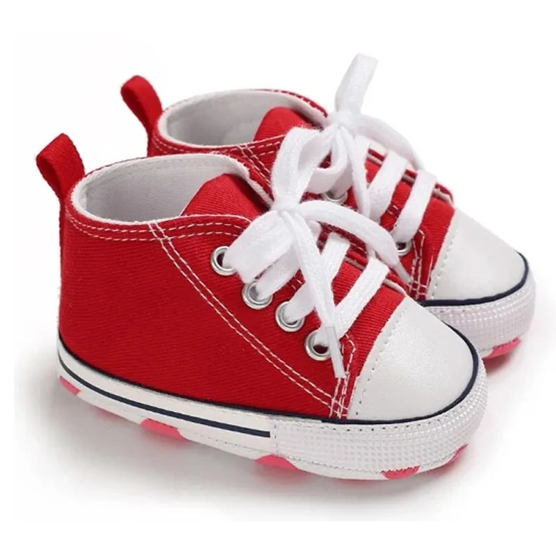 Newborn Baby Canvas Sneakers