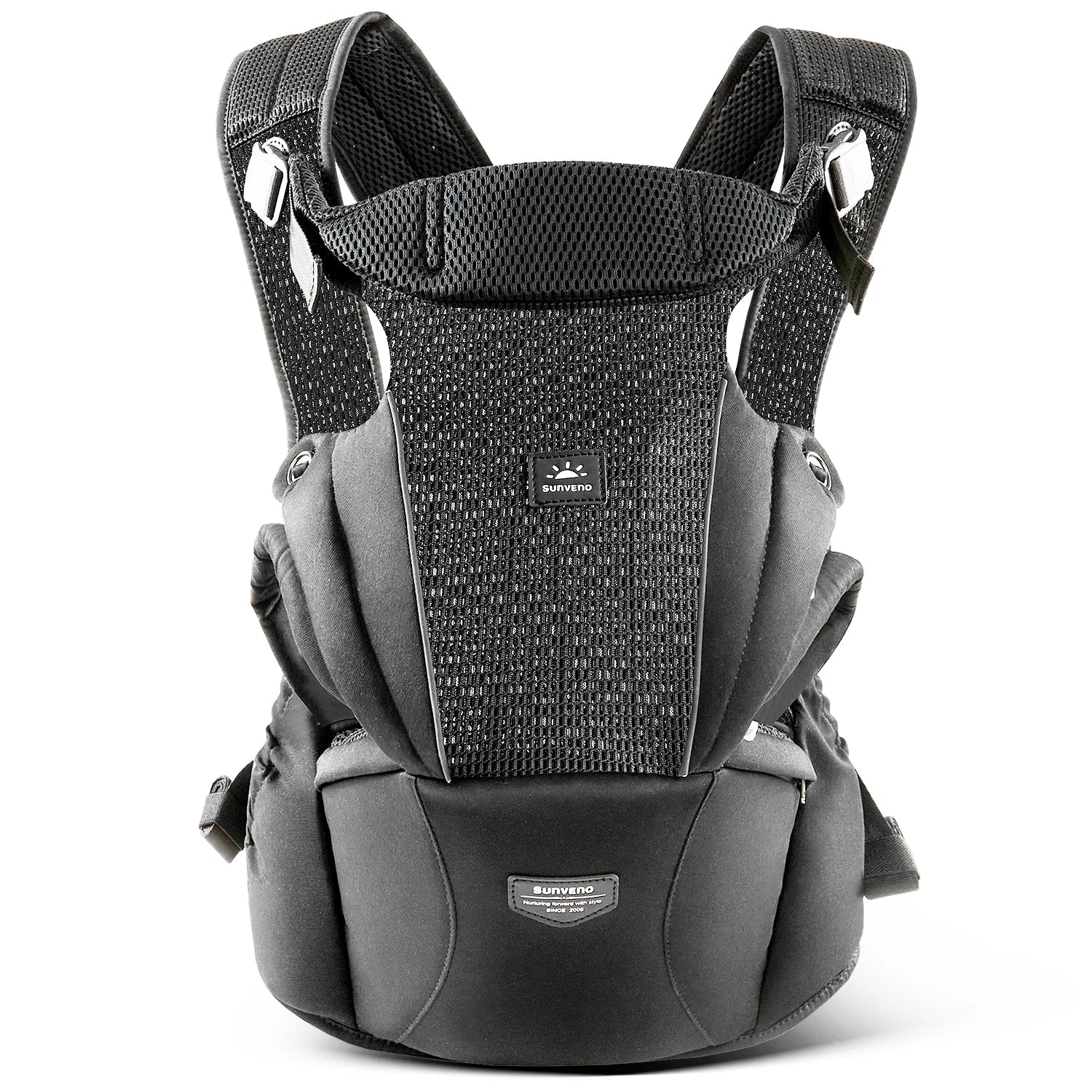 Sunveno™ Ergonomic 4-in-1 Baby Carrier – Back Pain Relief Design