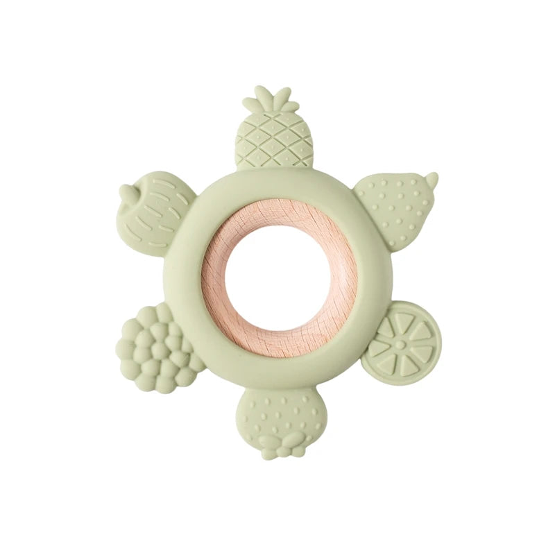 Silicone Teething Ring Toy