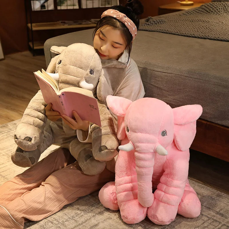 Baby Elephant Pillow Plush Stuffed Animal Toy