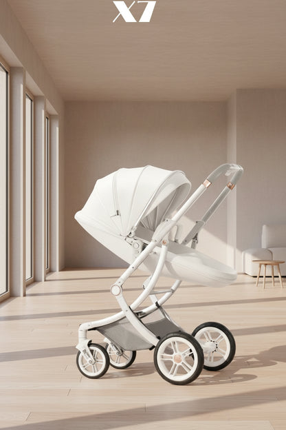 EggshellNest™ X7 Newborn Stroller Basket