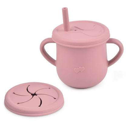 Kids Silicone Sippy Cup & Food Storage Box