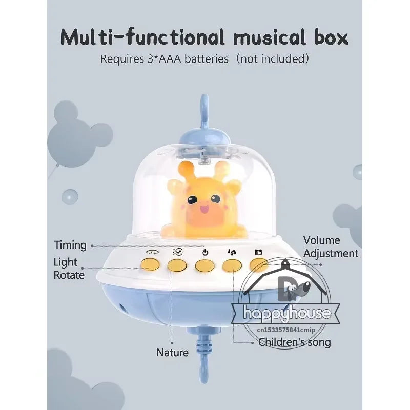 DreamGlow™ Smart Musical Baby Crib Mobile TM