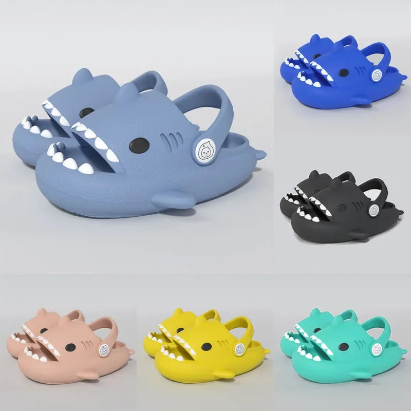 Cartoon Shark Kids Sandals