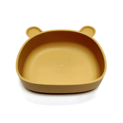 Children’s Silicone Dinner Plate with Suction Cup