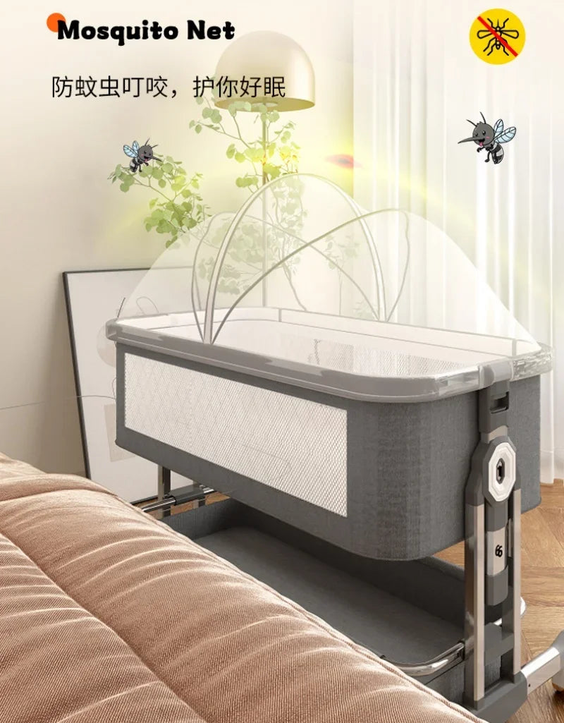 NestEase™ Portable Foldable Baby Crib
