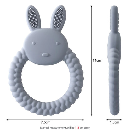 BPA-Free Silicone Baby Teether Toy