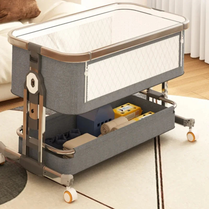 NestEase™ Portable Foldable Baby Crib