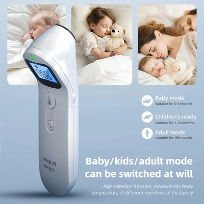 Philips Avent™ Infrared Forehead Thermometer – Non-Contact Digital Temperature Reader for Babies & Adults