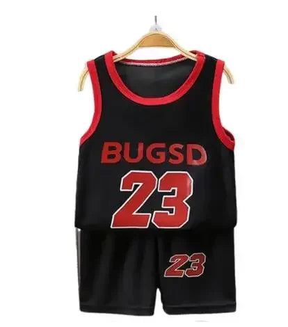 Kids Summer Basketball Clothing Set