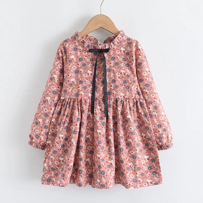 Bear Leader Autumn Girls Floral Dress