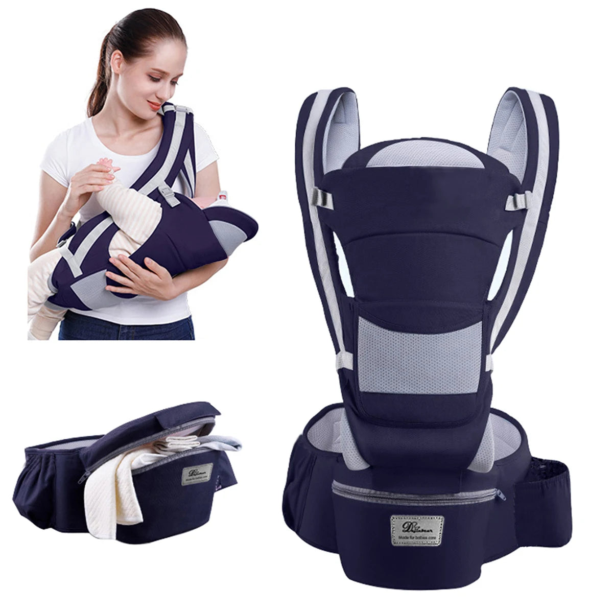 AllCarry™ 5-in-1 Ergonomic Baby Carrier
