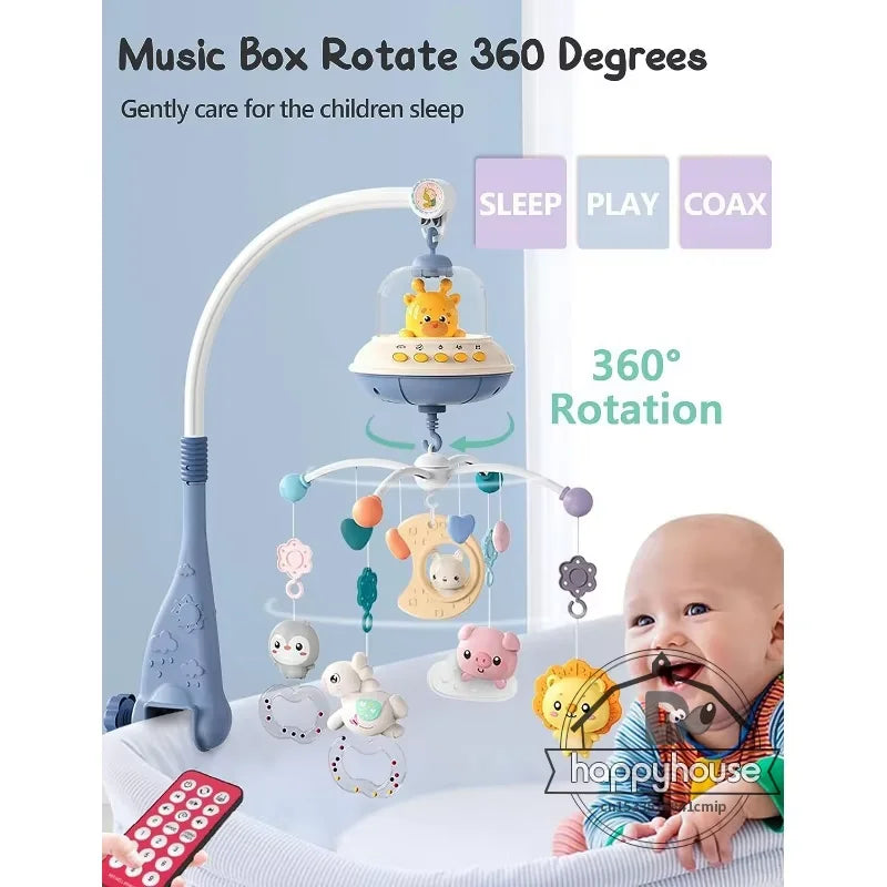 DreamGlow™ Smart Musical Baby Crib Mobile TM