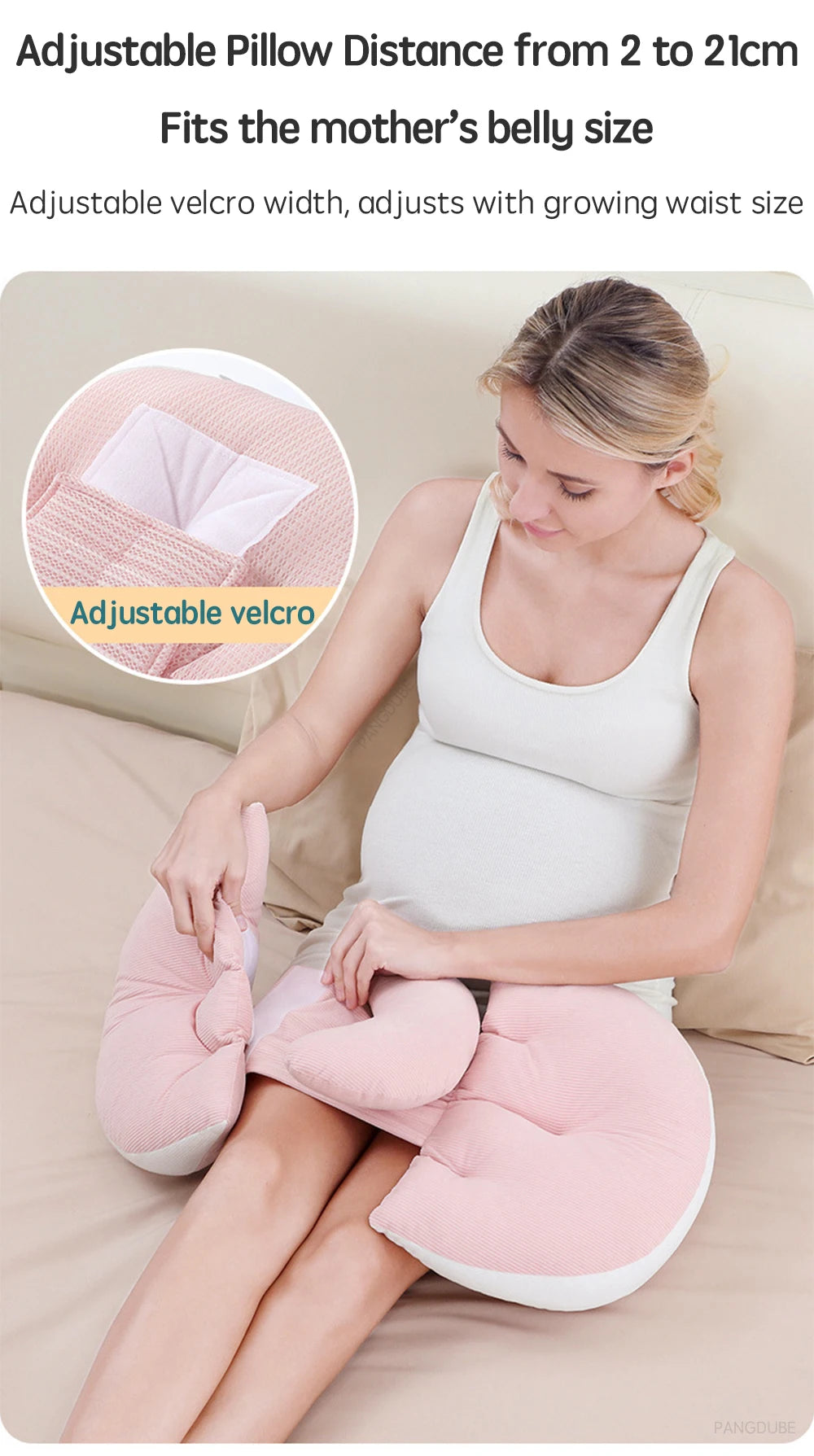 Adjustable Pregnancy Body Pillow