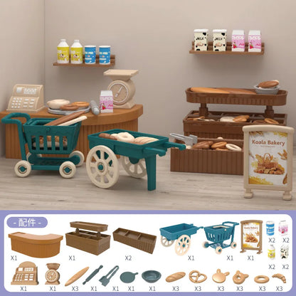 Miniature Dollhouse Furniture Set for Kids