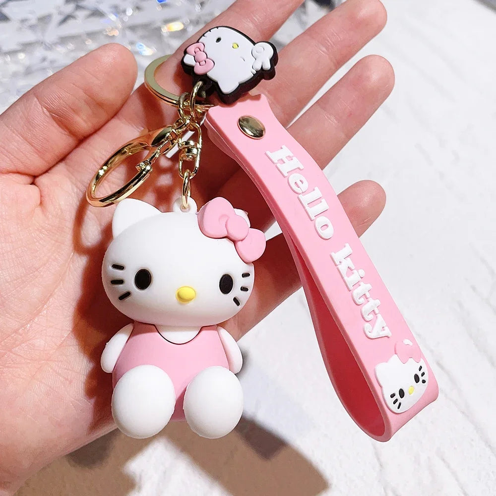 Hello Kitty PVC Keychain