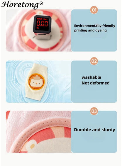 CrawlSafe™ 3D Cartoon Baby Knee & Elbow Pads