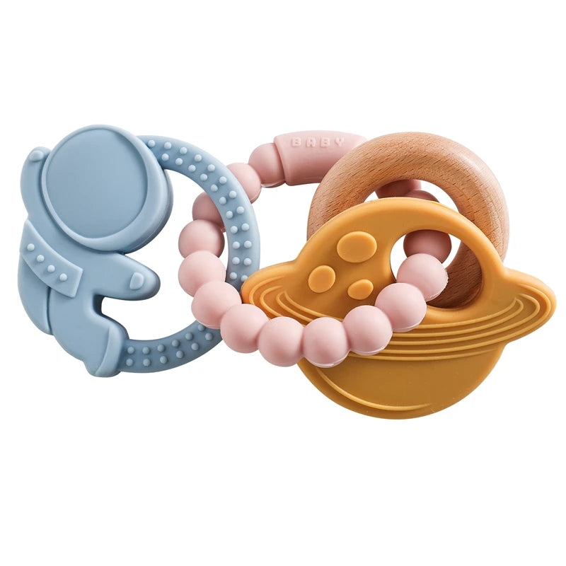 Silicone Teething Ring Toy