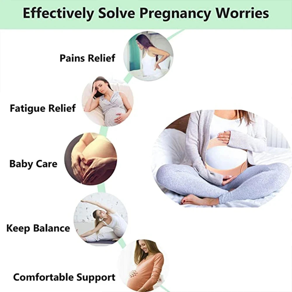 MumCare™ Cotton Pregnancy Belly Support Band