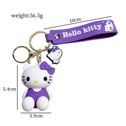 Hello Kitty PVC Keychain