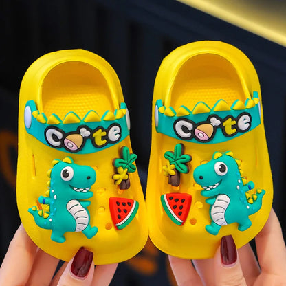 Kids Cartoon Dinosaur Sandals