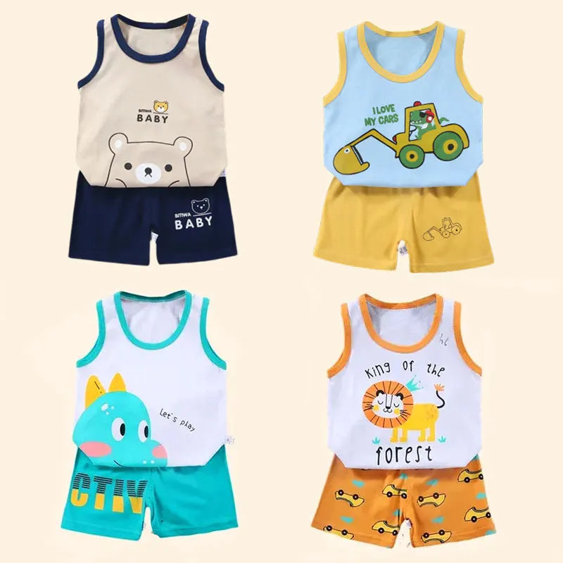 2PCS Summer Kids Clothing Set