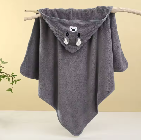 SnuggleDry™ Cute Baby Bath Towel