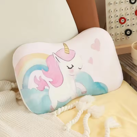 Toddler Memory Pillow – Hypoallergenic Cotton Support for Ages 0-6