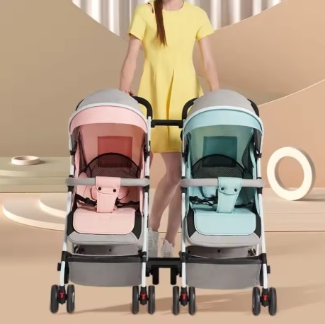StrollMate™ DuoGlide Twin Stroller